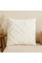 Double Decorative Punch Throw Pillow Cover 43X43 |   Bohemian Nordic Style Embroidered Pillow Set of 2 - 3