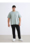 Lcwaikiki Classic Large Size Crew Neck Printed Combed Cotton Men's T-Shirt - 2