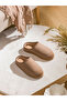 Brown Fur Men's House Slippers