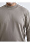 Half Turtleneck Men's Knitwear Sweater - 3