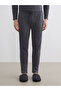 Gray Standard Fit Men's Pajama Bottom - 3
