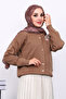 Mink Embroidered Buttoned Knit Cardigan - 3