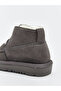 Anthracite Lace-Up Baby Boy Boots - 5