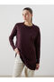 Esvab • Modern & Distinctive Zero Roba Collar Women's Knitwear Tunic