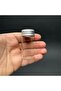 4Pcs 30ml Wide Mouth Desktop Mini Condiment Jar Ginger Shot Glass Bottle with Metal Lid 4X30Ml - 4