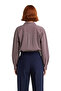 Comfortable Fit Striped Poplin Shirt for Women Contemporary Design Offering Everyday Elegance Functional - 5