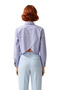 Women's Crop Shirt Backless Linen Look Functional Durable Quality Comfortable Stylish - 5