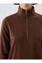 Stand Collar Women's Tunic - 3