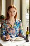 Women's Colorful Patterned Oversized Shirt Functional Durable Quality Comfortable Aesthetic Casual - 2