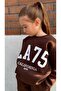 Girl's Printed Wide Leg Fleece-Lined Piece Set - 3
