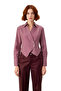 Women's Double-Breasted Cut Striped Long Sleeve Stylish Shirt Blouse Fitted Design Everyday Combinations - 4