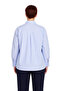 Double-Breasted Collar Striped Rose Detailed Women's Shirt Functional Durable Quality Comfortable Stylish - 5