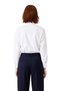 Flat-Woven Shirt with Tie-Waist Detail for Women Offers Elegance Suitable for Both Everyday Wear and Business Life. - 5