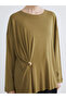 Esvab • Modern & Distinctive Zero Roba Collar Gathered Women's Tunic - 3