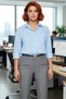 Women's Long Sleeve Relaxed Fit Woven Shirt a Piece Offering Everyday Elegance and Comfortable Wear - 3