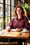 Women's Long Sleeve Relaxed Fit Woven Shirt a Piece Offering Everyday Elegance and Comfortable Wear - 2
