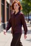 Women's Oversized Cut Low Arm Long Length Plain Woven Shirt Casual a Piece to Match Sports
