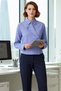 Modern Touch Striped Oversized Woven Shirt a Timeless Piece in Women's Wardrobes Stylish - 3