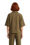 Modern Touch to Women's Wardrobe Boxy Cut Cotton Shirt Casual Styles Functional Sports - 5