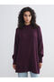 I Dik Roba Collar Loose Fit Women's Knitwear Tunic from Freezen Store