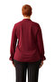 Women's Peter Pan collar Pompom Detailed Regular Fit Woven Shirt Functional Durable Quality Stylish - 5