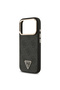 iPhone 17 Pro Case Licensed M-Safeli Gold Camera Frame with Stone Triangle Logo 4g Patterned Black - 6
