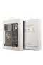 iPhone 17 Pro Compatible Case Original Licensed 4G Large Metal Logo Thick Strap Cover Brown - 7