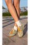 Luxe Genuine Leather Women's Sports Shoes - 7