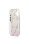 iPhone 17 Compatible Case Original Licensed M-Safe Featured 4g Patterned Glitter Silicone Cover Purple - 7