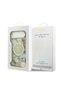 iPhone 17 Air Case Licensed M-Safeli Glittery Floral Pattern Metal Camera Frame Cover Green - 8
