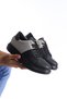 SLW151 Boost Lace-up Skin Suede Men's Casual Sneaker Shoes CSST - Black/Grey - 4