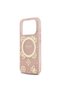 iPhone 17 Pro Compatible Case Licensed M-Safeli Iml Peony and 4g Patterned Classic Logo Cover Pink - 6