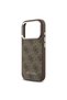 iPhone 17 Pro Max Compatible Case Licensed M-Safe Featured 4g Classic Text Logo Cover Brown - 6