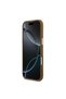 iPhone 17 Air Case Licensed M-Safeli Pu Leather Metal Camera Frame Triangle Logo Cover Brown - 5
