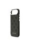 iPhone 17 Air Case Licensed M-Safeli Hot Printed Classic Lettering Logo Pu Leather Peony Black - 5