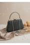 Black Color Glitter Stone Evening Dress Bag |   Luxury and Evening Bag - 6