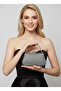 Platinum Color Glitter Stone Evening Dress Bag |   Luxury Wedding and Evening Bag