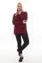 Women's Long Sleeve Knitwear Sweater Blouse Combed Cotton Mother Stair Collar Winter Transitional Four Seasons - 3