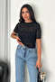 Women's Lace Short Sleeve Blouse – Bold Grace
