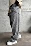 Men's Relax Baggy Gray Denim Jean Trousers Ke-947 - 2