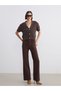 Women's Knitwear Cardigan with Short Sleeves and Button Detail from Uzg Store for Style Enthusiasts - 2