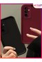 Scarlet Red Edges Thick Pan Silicone Case for Samsung Galaxy A17 - 3