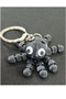 3D Animal Figure Movable Keychain Set of 2 Gift Bag Ornament - 4