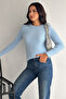 Women's Fit Cut Long Sleeve Knitwear Sweater – Soft Edge - 3