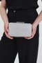 White Stone Shoulder and Hand Women's Evening Dress Bag / Women's Wedding Engagement and Evening Bag - 2