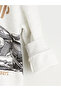 Printed Boy's Long Sleeve Sweatshirt - 6