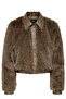 Onlnoeme Regular Fit Classic Collar Soft Furry Buttoned Coat Coat 15356776 - 6