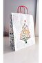 Cardboard Bag with New Year's Pattern 3 Pcs 12X25X31 cm Gift Bag, Cardboard Bag, New Year Decor - 4