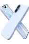iPhone 17 Case Inside Velvet Shockproof Screen and Camera Raised Lasman Cover-Baby Blue