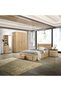 Bolivar 120x200 Vintage Oak Single Bed for Kids with 2 Front Drawers - 2-Year Warranty - 6